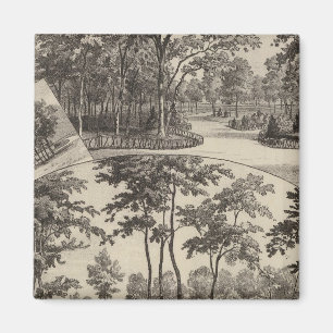 Aussicht auf Merriam Park, Kansas Magnet