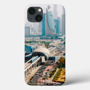 Aussicht auf Metrolinie und Wolkenkratzer Case-Mate iPhone Hülle