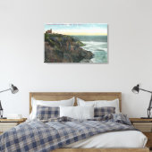 Aussicht auf Mohegan Bluffs und Südosten Leinwanddruck (Insitu (Schlafzimmer))