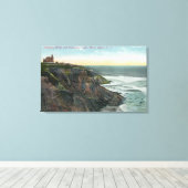 Aussicht auf Mohegan Bluffs und Südosten Leinwanddruck (Insitu (Holzboden))