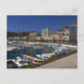 Aussicht auf Monaco Postkarte (Vorderseite)