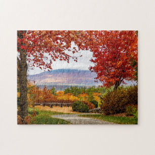 Aussicht auf Monadnock von der Kathedrale Puzzle