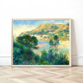 Aussicht auf Monte Carlo von Cap Martin, Renoir Poster