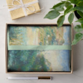 Aussicht auf Monte Carlo von Cap Martin, Renoir Seidenpapier (Geschenk)