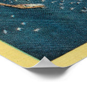 Aussicht auf Monterey und Presido Poster (Ecke)