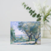 Aussicht auf Mourillon durch Renoir Postkarte (Stehend Vorderseite)