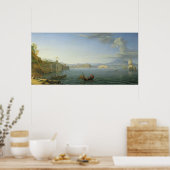 Aussicht auf Neapel, 1750 Poster (Küche)
