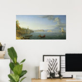 Aussicht auf Neapel, 1750 Poster (Heimbüro)