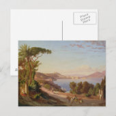 Aussicht auf Neapel Postkarte (Vorne/Hinten)