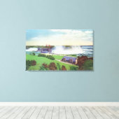 Aussicht auf Niagarafälle vom Oakes Drive Leinwanddruck (Insitu (Holzboden))