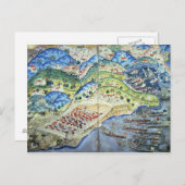 Aussicht auf Nizza, vom "Suleymanname" Postkarte (Vorne/Hinten)