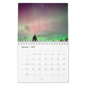 Aussicht auf Nordlichter / Zwei / Kalender (Feb 2027)
