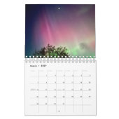 Aussicht auf Nordlichter / Zwei / Kalender (Mär 2027)
