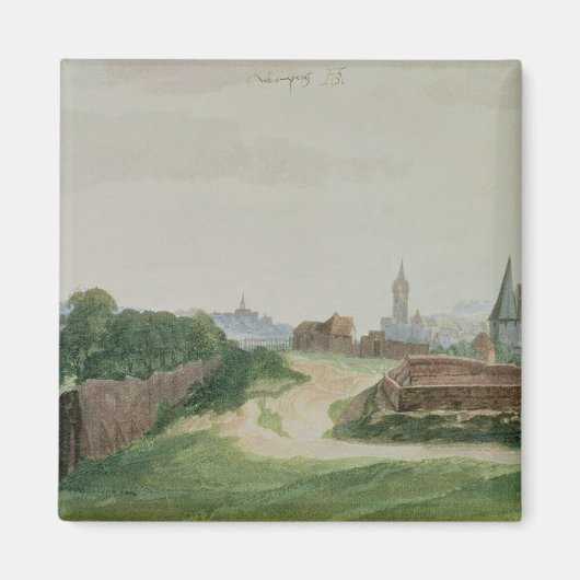 Aussicht auf Nürnberg, 1496-97 Magnet (Vorne)