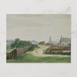 Aussicht auf Nürnberg, 1496-97 Postkarte