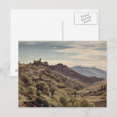 Aussicht auf Olevano Postkarte (Vorne/Hinten)