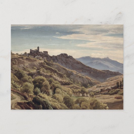 Aussicht auf Olevano Postkarte (Vorderseite)