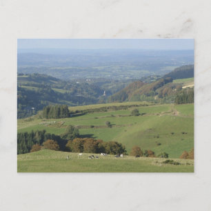 Aussicht auf Orcival Postkarte