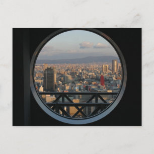 Aussicht auf Osaka Japan vom Umeda Sky Gebäude Postkarte