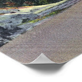 Aussicht auf Otter Creek Viadukt, Champlain Mt. Poster (Ecke)