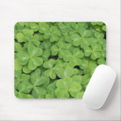 Aussicht auf Oxalis Oregana Wald Sorrel Foliage Mousepad (Mit Mouse)