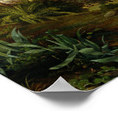 Aussicht auf Palermo mit dem Pellegrino Poster (Ecke)