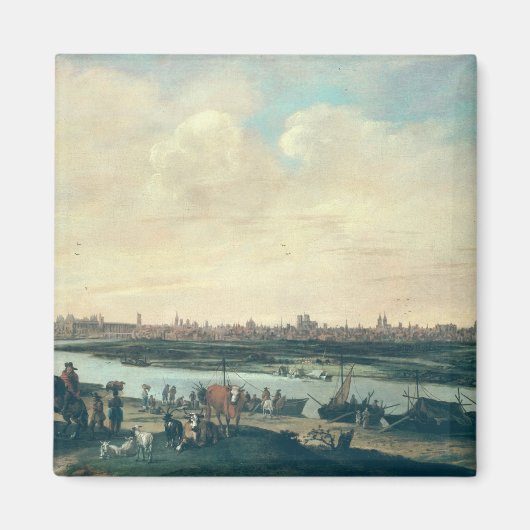 Aussicht auf Paris Magnet (Vorne)