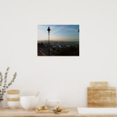 Aussicht auf Paris Poster (Küche)