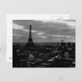 Aussicht auf Paris Postkarte (Vorne/Hinten)
