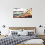 Aussicht auf Paris vom Quai de la Rapee Leinwanddruck (Insitu (Schlafzimmer))