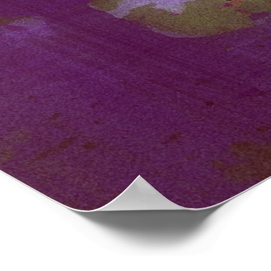 Aussicht auf Park Poster (Ecke)