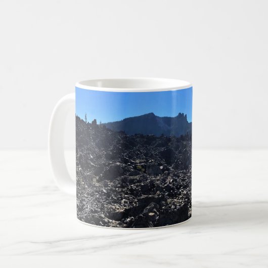 Aussicht auf Paulina Peak, Oregon Kaffeetasse (Vorderseite Links)