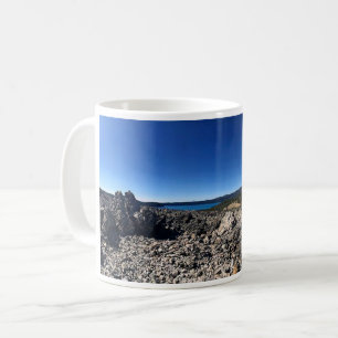 Aussicht auf Paulina See, Oregon Kaffeetasse