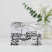 Aussicht auf Piazza San Marco vom Bacino, Venedig Postkarte (Stehend Vorderseite)