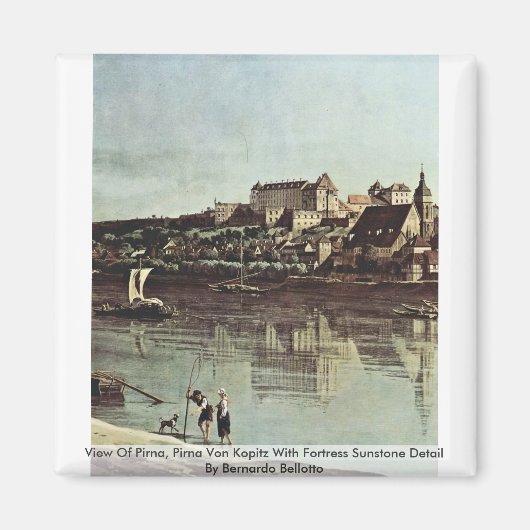 Aussicht auf Pirna, Pirna von Kopitz Magnet (Vorne)