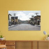 Aussicht auf Plaza, Tahquitz Canyon Leinwanddruck (Insitu (Wohnzimmer))