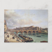 Aussicht auf Pont Neuf, 1832 Postkarte (Vorderseite)
