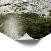 Aussicht auf Port-au-Prince, Haiti Fotodruck (Ecke)