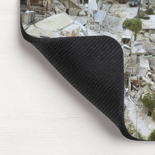 Aussicht auf Port-au-Prince, Haiti Mousepad (Ecke)