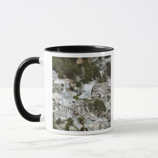 Aussicht auf Port-au-Prince, Haiti Tasse (Links)