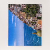 Aussicht auf Positano, Italien Puzzle (Vertikal)
