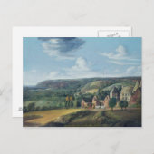 Aussicht auf Potrel Manor, nahe Dragey in der Norm Postkarte (Vorne/Hinten)