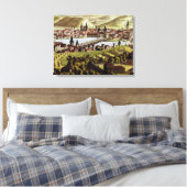 Aussicht auf Prag Leinwanddruck (Insitu (Schlafzimmer))