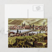 Aussicht auf Prag Postkarte (Vorne/Hinten)