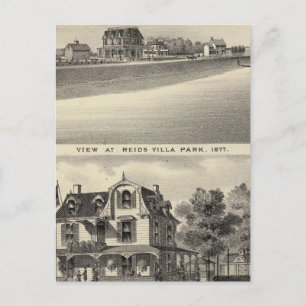 Aussicht auf Reids Villa Park und Residence Postkarte