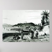 Aussicht auf Rio de Janeiro von der Kirche Poster (Vorne)
