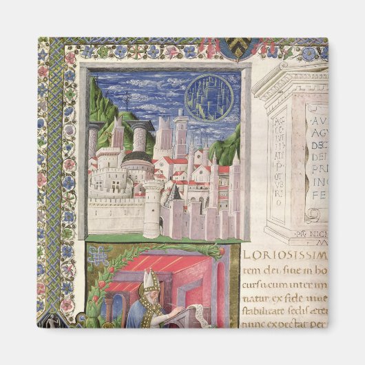 Aussicht auf Rom als Stadt Gottes Magnet (Vorne)