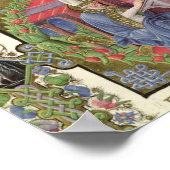 Aussicht auf Rom als Stadt Gottes Poster (Ecke)