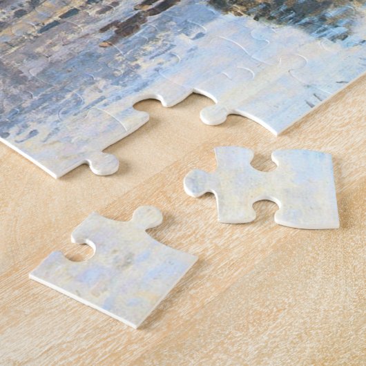 Aussicht auf Rouen Monet Fine Art Puzzle (Seite)