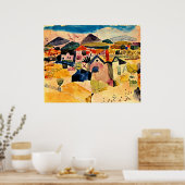 Aussicht auf Saint Germain, Paul Klee, Poster (Küche)